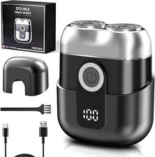 Elektrorasierer, Magnetischer Kopf, Tragbarer -Doppelkopfrasiere