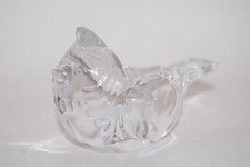 Kerzenständer Glas Figur Vogel Spatz Björn Wiinblad Rosenthal