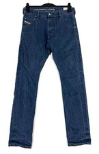 Diesel KROOLEY Jeans Regular Slim-Carrot Herren W29 L32 Blau Denim Hose 0801U