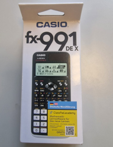 Casio 991de classwiz - casio, x