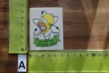 Alter Aufkleber Sammelsticker Comic Spruch THE SIMPSONS Panini Nr. 56 1991
