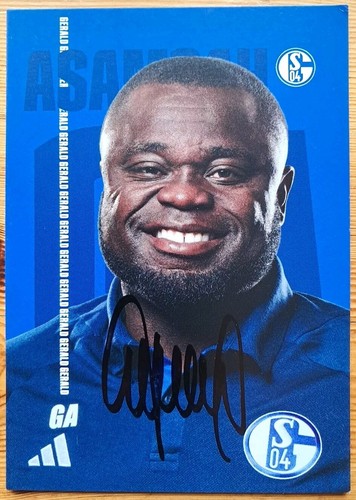 Gerald asamoah orig autogramm - asamoah,