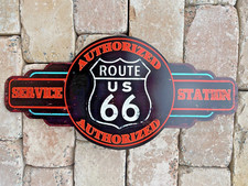 Blechschild Route 66 USA 60 cm