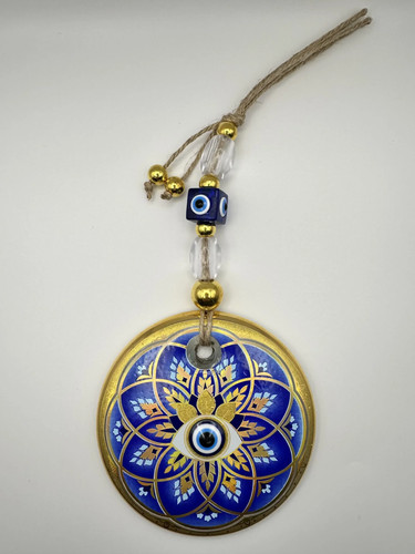 Nazar wanddeko blau gold - nazar,