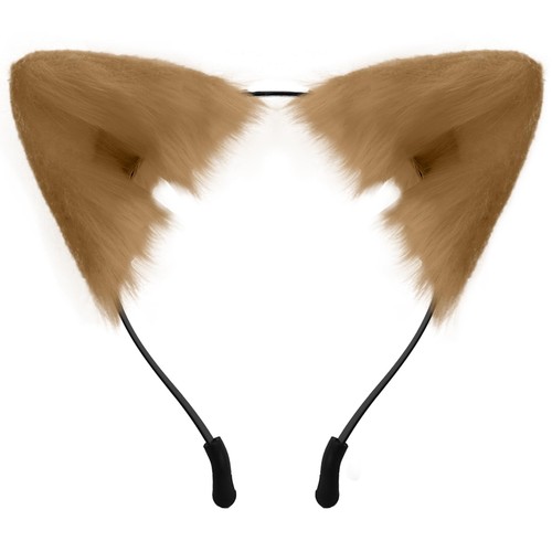 Katzenohren haarreif khaki - katzenohren,