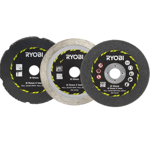 Ryobi trennscheiben set metall - ryobi,