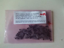 200 St. elektron. Bauteile, wie abgebildet,  H., NOS, (X-8)