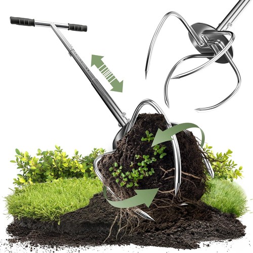 Gartenkralle mit stiel - gartenkralle,