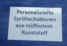 Lackierschablone - ,