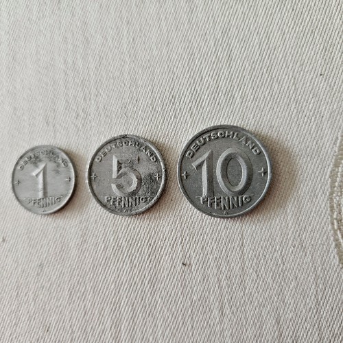 Ddr münzen 1 und - x,