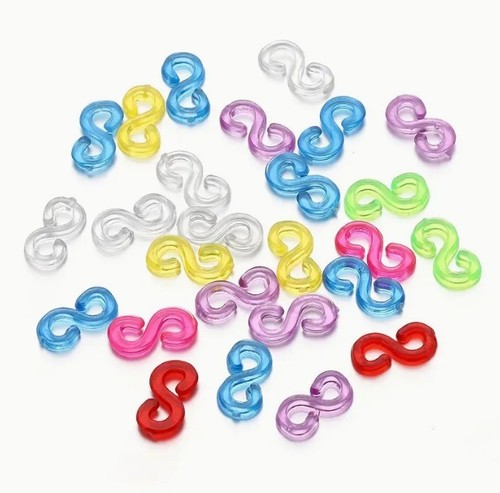 Loom bands clips bunte s - loom,
