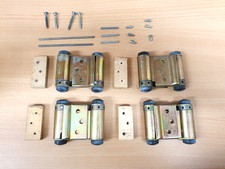 4x Tür Pendeltürscharnier Pendeltürband Türband Scharniere Schwingtür