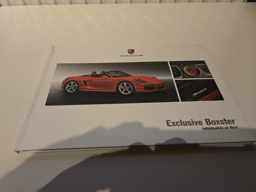 Porsche exclusive boxster - porsche,