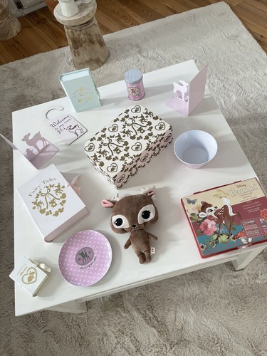 Bettwäsche rosa bambi - bettwäsche,