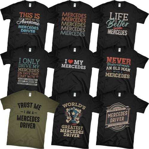 Mercedes fahrer shirts - mercedes, t-shirts