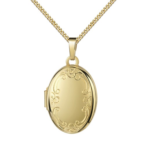 Medaillon 750 gold - medaillon,