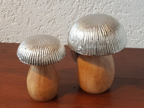 Dekofiguren 2er set pilze - dekofiguren, h