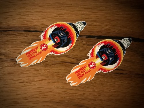 Zündkerze aufkleber spark - zündkerze,