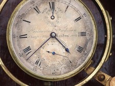 Um 1850 2-DAYS Parkinson & Frodsham Schiff Marine Chronometer Fusee Uhr