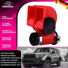 1x 12V Hupe Horn mit