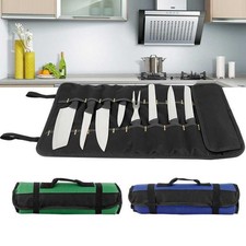 14 Teile Koch Messertasche Rolltasche Küchenmesser Aufbewahrung Messerkoffer NEU