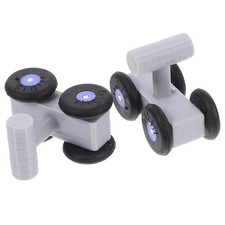  1 Paar Papageien -Rollschuhe für kleine Vögel Mini -Inline -Skates für Conures