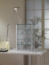 Aufsatzvitrine Glas 40 cm