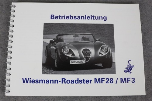 Wiesmann roadster mf28 mf3 - wiesmann, /