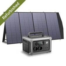 ALLPOWERS Solargenerator 600W 299Wh  Powerstation mit Solarpanel  200W