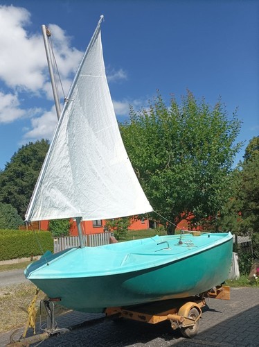 Angelboot mit motor und - 3,7m,