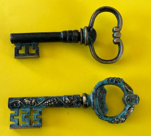 Messing bronze korkenzieher - 2,