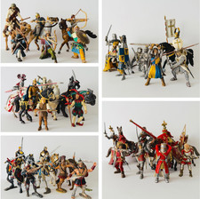 Schleich Ritter Lilienritter Löwenritter Kreuzritter Orientale Drachen Sammlung