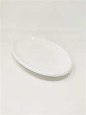 Gastronomie Servierplatte Porzellan Fleischplatte Servierteller 41,5x24 cm