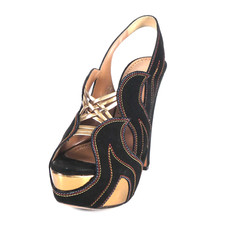 Alaia Plateau Heels Wildleder