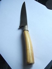 Antik Jagd Horngriff   Messer