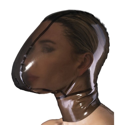 Transparent schwarz latex - transparent,