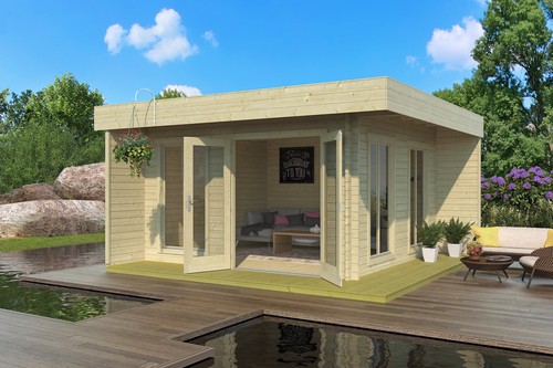 Gartenhaus holz 40mm - gartenhaus,