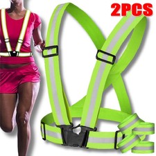 2x Warnweste Fahrrad Motorrad