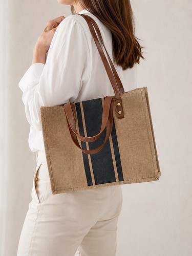 Modische damen canvas tote - tote, bag