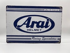 Blechschild Arai 20x30cm