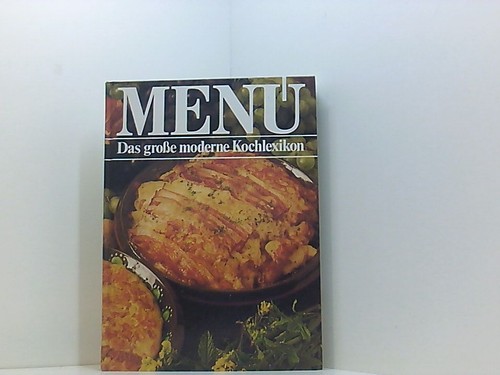 Menü das große moderne - menü,