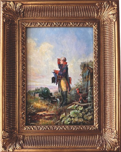 Spitzweg der kanonier - spitzweg,