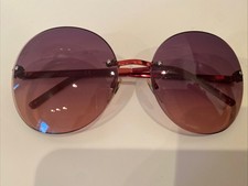 Gucci Sonnenbrille Damen rot