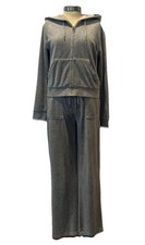 Juicy Couture grauer Velour