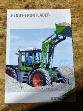 Fendt Frontlader Prospekt Traktor brochure 52