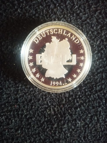 Ecu gedenkmedaille deutschland - gedenkmedaille,