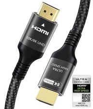 Adauxter HDMI 2m 8K Ultra HD Ethernet 48Gbps