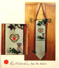 Stickvorlage Kreuzstich  acufactum  Ilex Winterherz