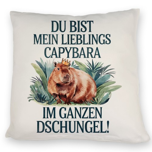 Lieblings capybara kissen - capybara,