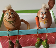 Zwei Duftl  Duftel Kantenhocker Erzgebirge  Käthe Wohlfahrt  unbenutzt / A19